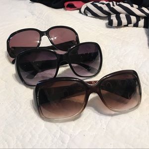 3 pairs of Sunglasses